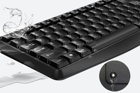 Klávesnica s myšou Genius KM-170, drôtový set, copilot, USB, CZ+SK layout čierna Genius KM-170 (31330006418)