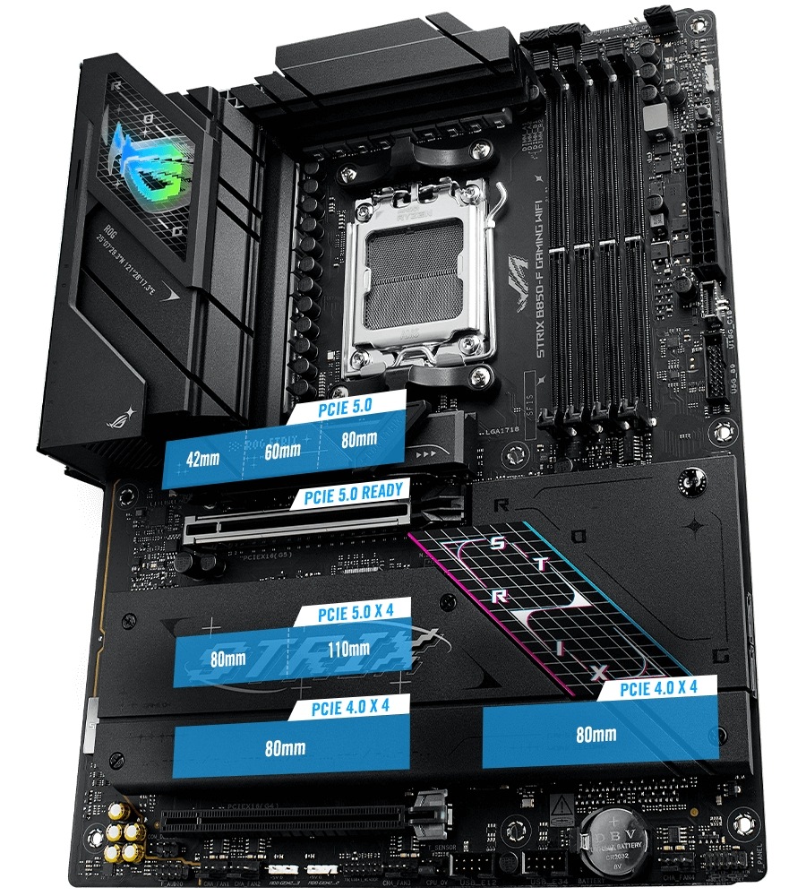 Základná doska Asus ROG Strix B850-F GAMING WIFI Základná doska Asus ROG Strix B850-F GAMING WIFI