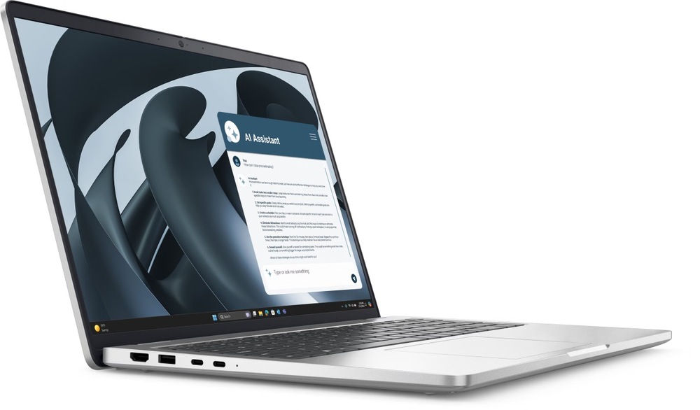 Notebook Dell Pro 16 Plus PB16255 strieborný Notebook Dell Pro 16 Plus PB16255 strieborný