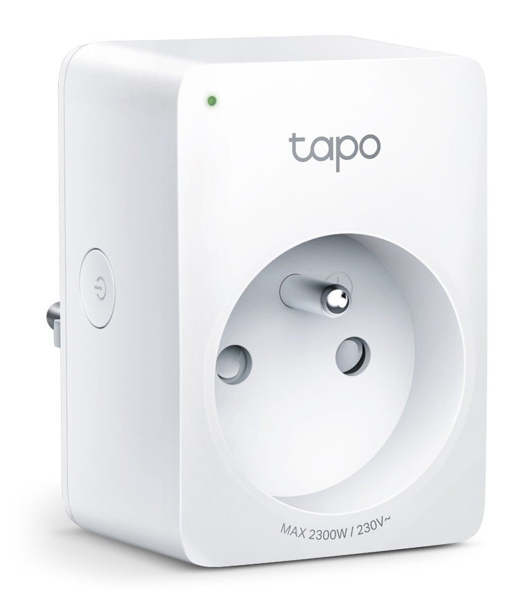 Inteligentná zásuvka TP-Link Tapo P100 biela Inteligentná zásuvka TP-Link Tapo P100 biela