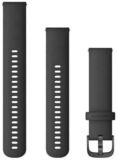 Remienok Garmin Quick Release Bands (20 mm), čierny, pracka farby bridlice čierna