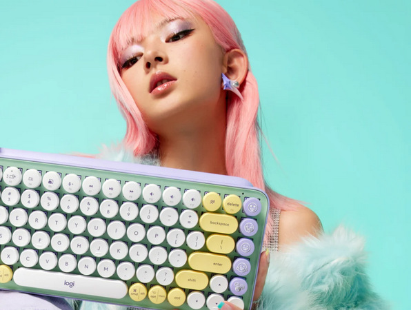 Klávesnica Logitech POP Keys US - daydream