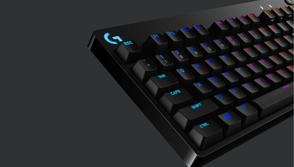 Klávesnica Logitech Gaming G Pro, GX Blue Clicky, CZ čierna Logitech Gaming G Pro