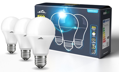 žiarovka ETAA60W15NW3P neutrálne biele svetlo
