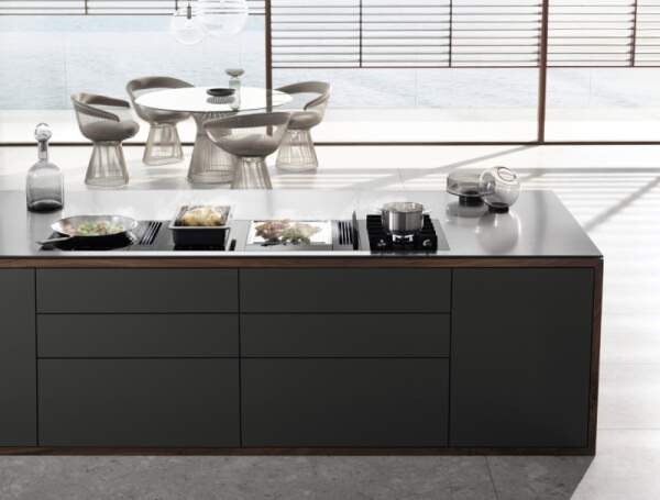Plynová varná platňa Miele CS 7102-1 FL čierna Plynová varná platňa Miele CS 7102-1 FL čierna