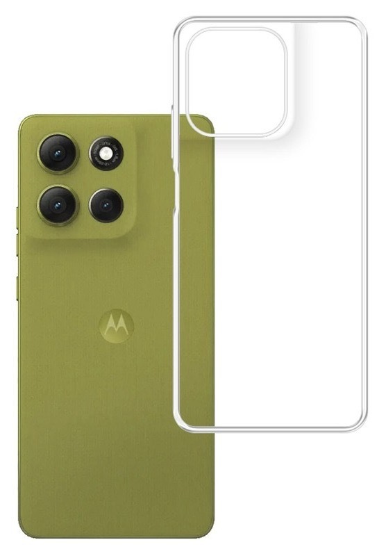 Kryt na mobil 3mk na Motorola Moto G86, priehľadná farba