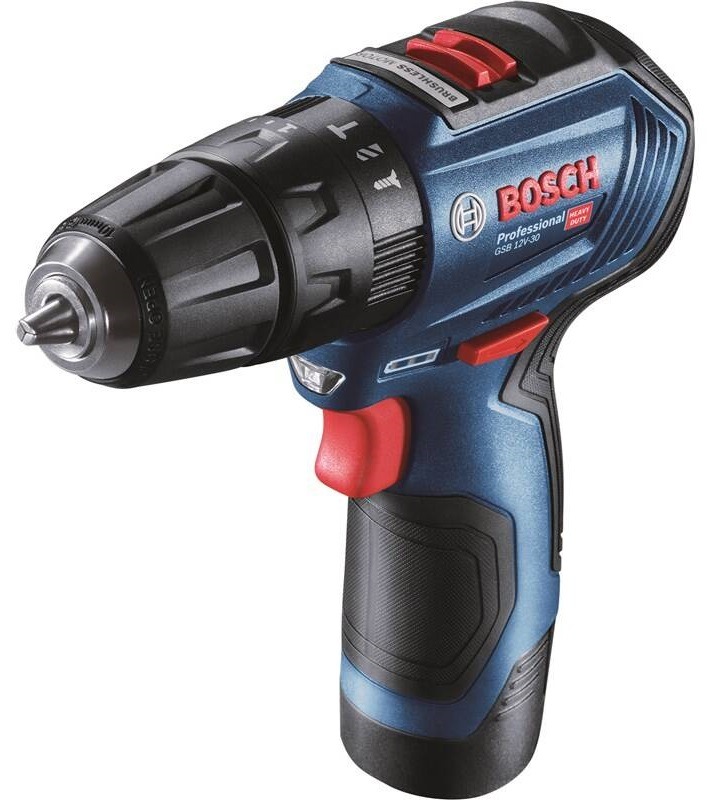 Aku vŕtačka Bosch Professional GSB 12V-30 (s batériou)