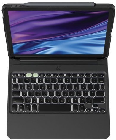 Puzdro s klávesnicou na tablet ZAGG Keys 2 na Apple iPad Air 11 CZ/SK čierne