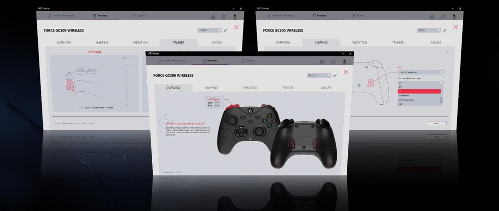 MSI Force GC300 Wireless
