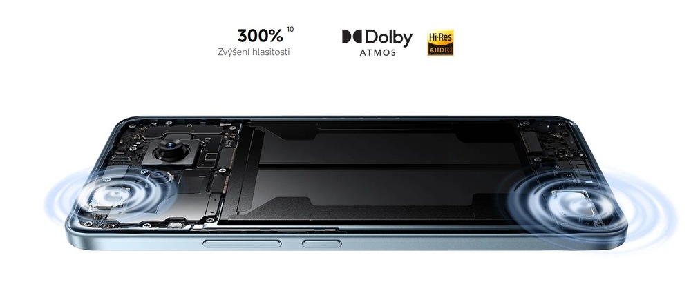 Mobilný telefón Xiaomi Redmi Note 15 Pro 8 GB / 256 GB titánová farba U Xiaomi Redmi Note 15 Pro 5G sa môžete tešiť aj na stereo zvuk