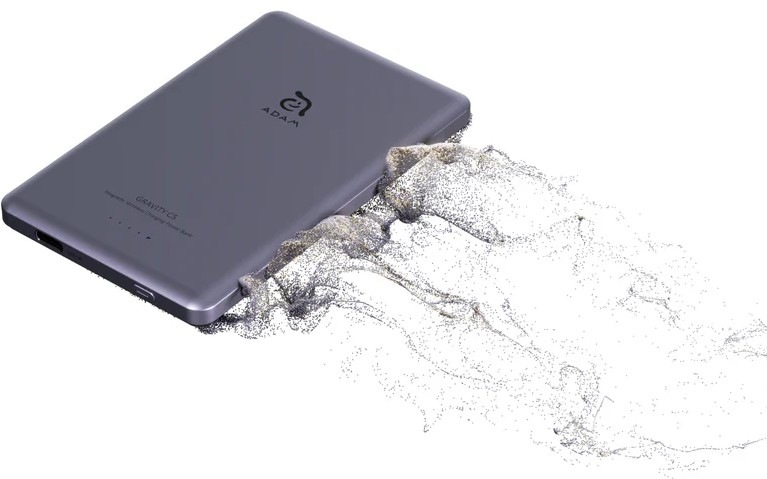 Powerbank ADAM Elements GRAVITY C5 5000 mAh fialová Powerbank ADAM Elements GRAVITY C5 5000 mAh fialová