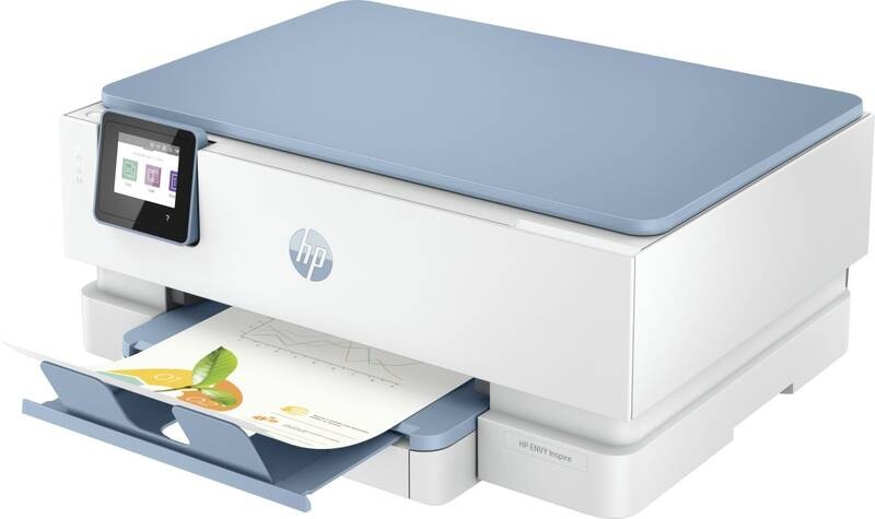 Tlačiareň multifunkčná HP ENVY Inspire 7221e, služba HP Instant Ink biela/modrá