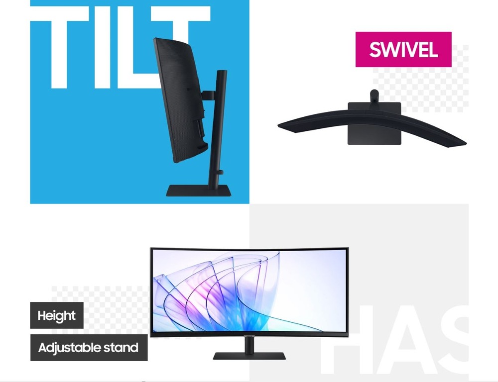 Monitor Samsung LS34C652VAUXEN čierny Samsung S65VC (LS34C652VAUXEN)