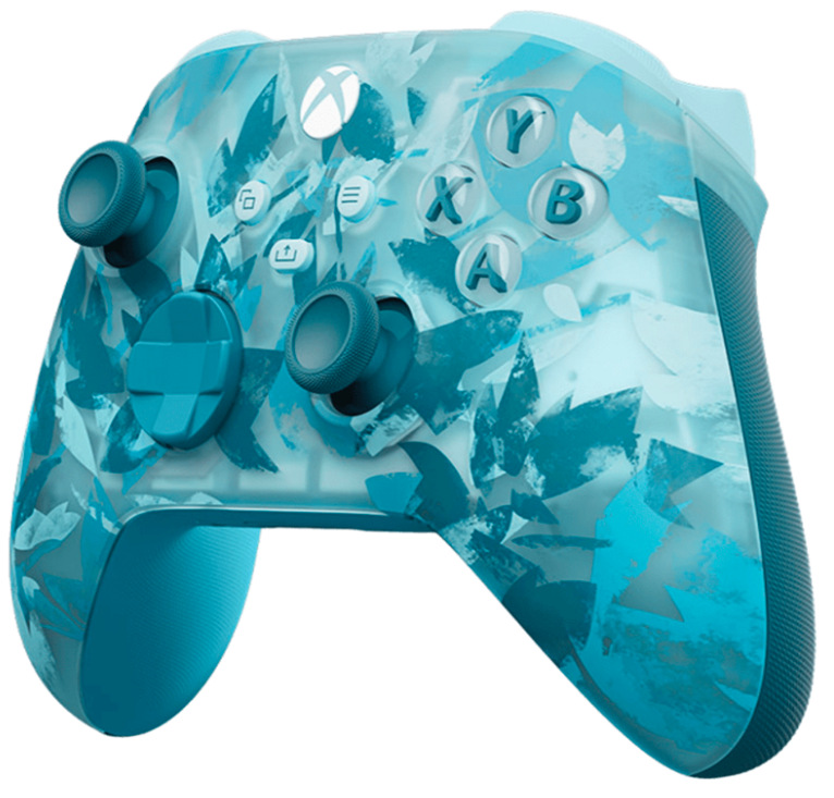 Bezdrôtový ovládač Microsoft Xbox Series - Ice Breaker Special Edition modrý/zelený Bezdrôtový ovládač Microsoft Xbox Series - Ice Breaker Special Edition - modrý/zelený
