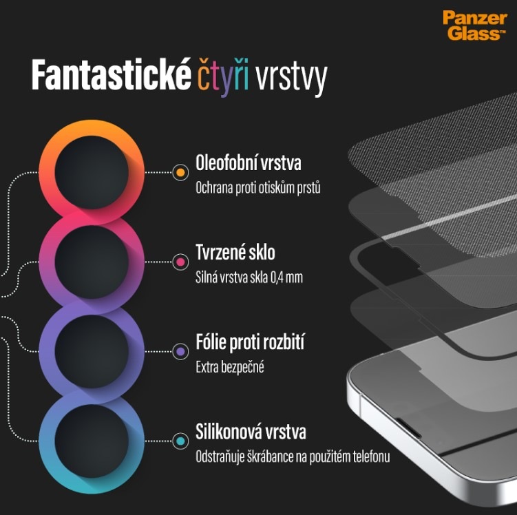 Tvrdené sklo PanzerGlass Edge-to-Edge Privacy na Apple iPhone 6/6s/7/8/SE (2020/22) čierne Tvrdené sklo PanzerGlass Edge-to-Edge Privacy na Apple iPhone 6/6s/7/8/SE (2020/22) čierne