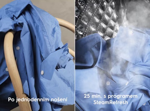 Práčka Electrolux UniversalDose SteamCare® 700 EW7F5692QC biela ELEEW8F5412AC-para