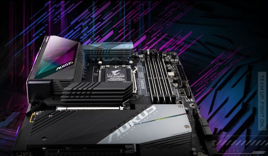 Základná doska GIGABYTE B650E AORUS MASTER Detail základnej dosky Gigabyte B650E AORUS MASTER s UEFI Bios