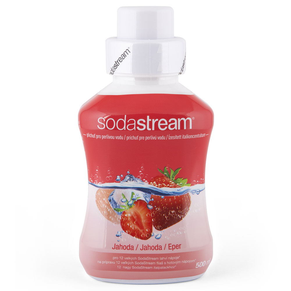 Príchuť pre šumivú vodu SodaStream Jahoda 500 ml Příchuť jahoda