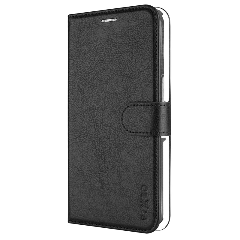 Flipové puzdro na mobil FIXED Opus na Xiaomi 17 čierna