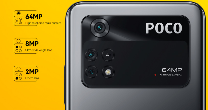 Mobilný telefón Poco M4 Pro 6GB/128GB čierny