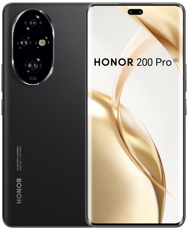 Mobilný telefón HONOR 200 Pro 5G 12 GB / 512 GB čierny