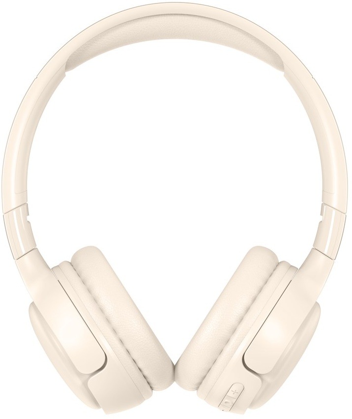 Slúchadlá HONOR CHOICE Headphones Lite biela Pohľad spredu na slúchadlá so symetrickými náušníkmi a čelenkou.