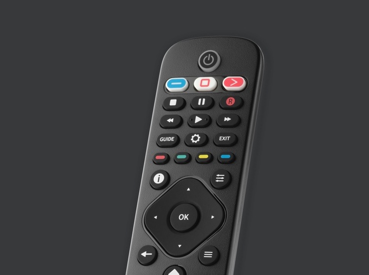 Diaľkový ovládač One For All pre TV Philips čierny