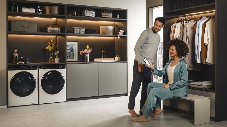 Práčka Haier HW90-B14959EU1-S biela Práčka Haier HW90-B14959EU1-S biela