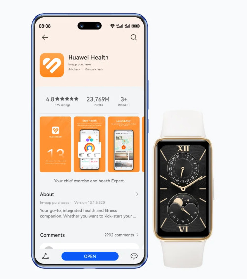 Fitness náramok Huawei Band 9 žltý