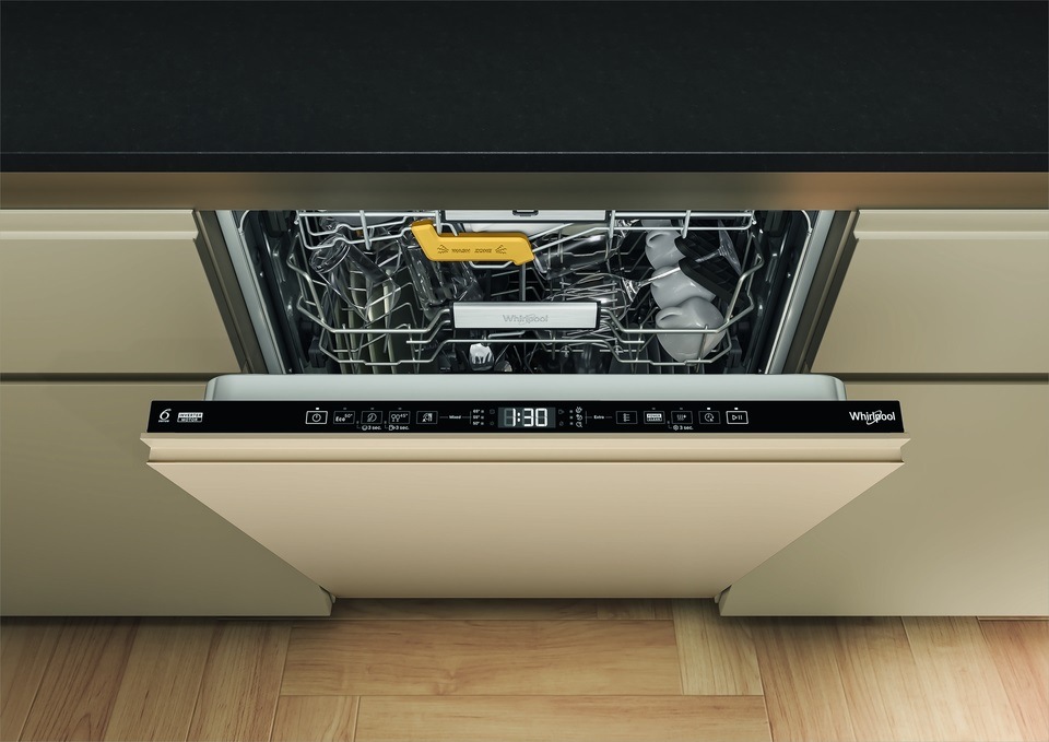 Umývačka riadu 60 Whirlpool W7I HT58 T, vstavaná, digitálny displej