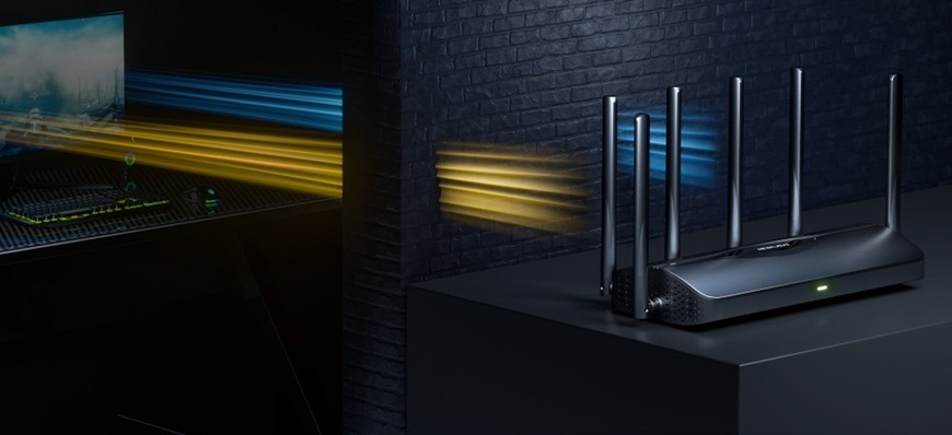 Router Mercusys MR37BE, BE6500 Wi-Fi 7 čierny Router Mercusys MR37BE, BE6500 Wi-Fi 7 čierny