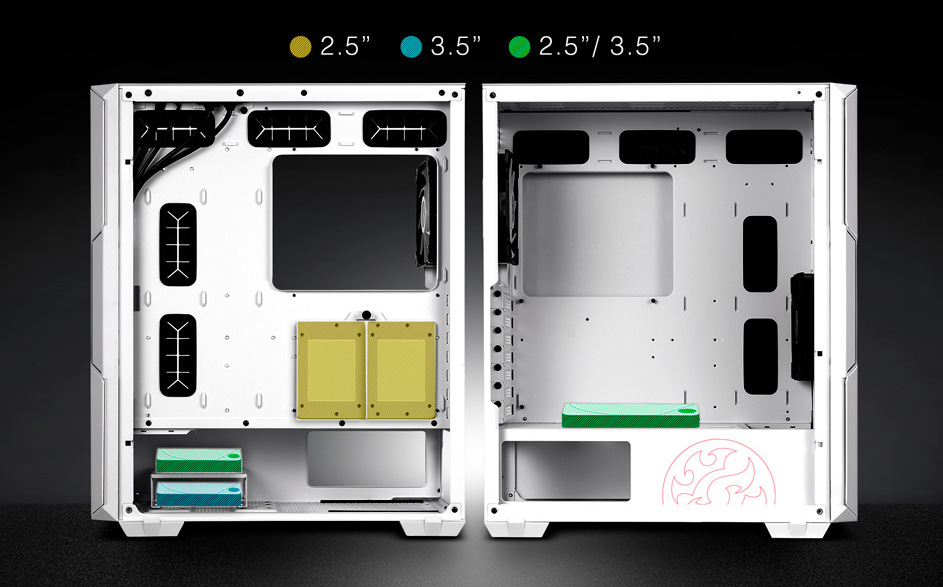 Case ADATA XPG Starker AIR biela Case ADATA XPG Starker AIR biela