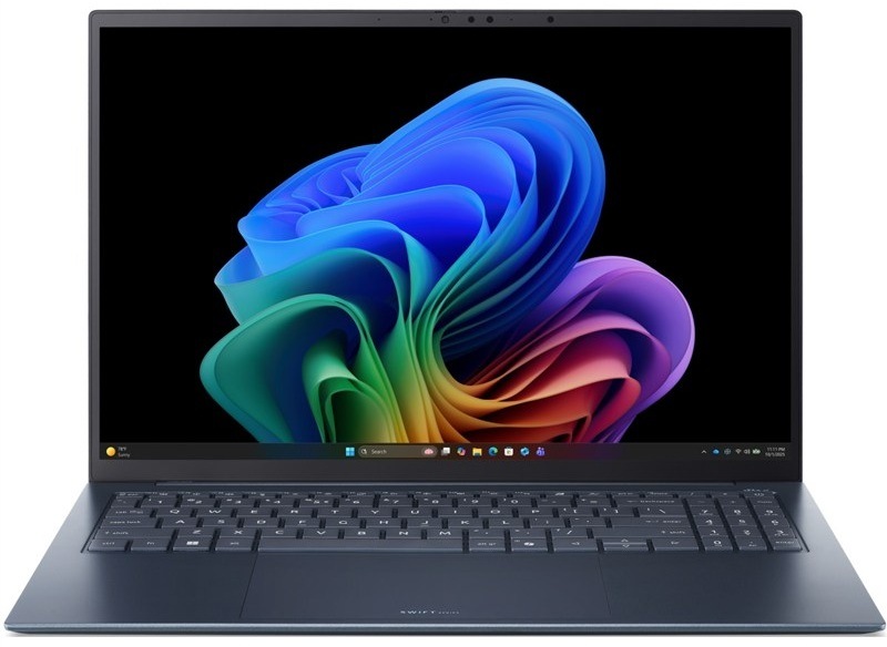 Notebook Acer Swift Edge 16 AI s 16" displejom a funkciami umelej inteligencie, čierna farba