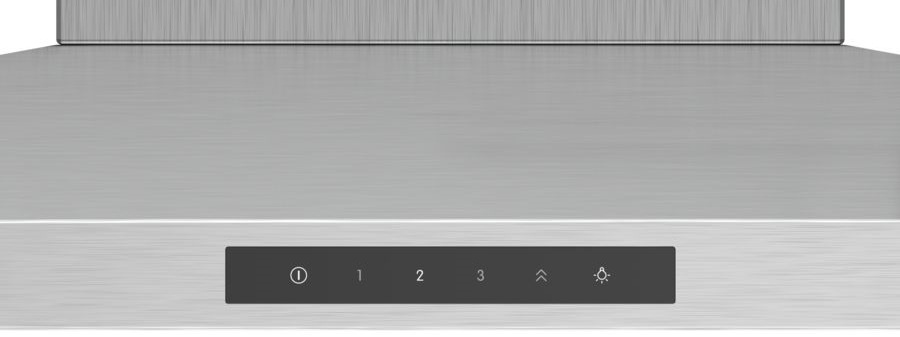 Odsávač pár Bosch Serie 4 DWQ66DM50 nerez Přehledný ovládací panel
