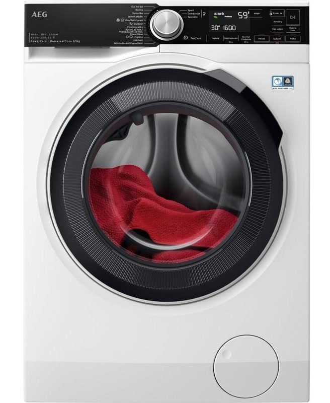 Práčka so sušičkou AEG PowerCare 8000 LWR85865OC biela