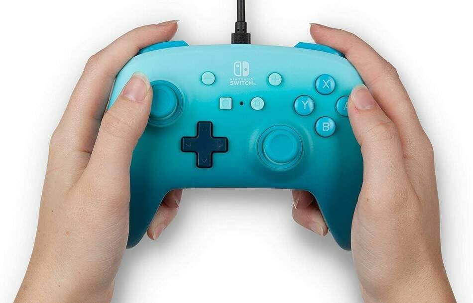 PowerA Enhanced Wired Controller pre Nintendo Switch - Aquatic Fantasy