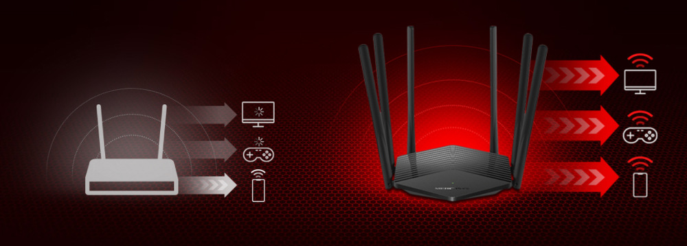 Router Mercusys MR50G čierny