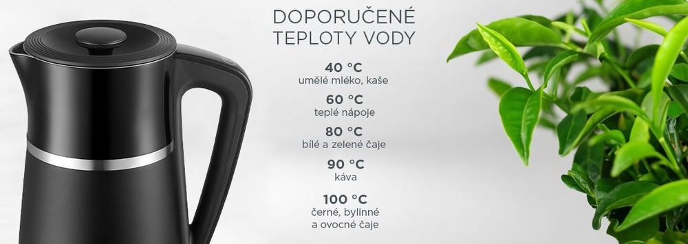 Rýchlovarná kanvica Concept RK3100 Rýchlovarná kanvica Concept RK3100