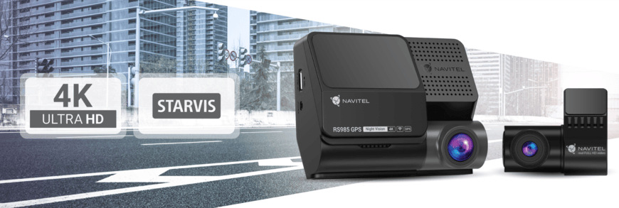 Autokamera NAVITEL RS985 GPS čierna Autokamera NAVITEL RS985 GPS čierna