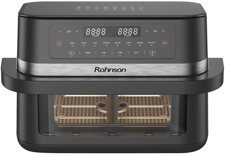 Fritéza teplovzdušná Rohnson R-2881, 11,5 l čierna