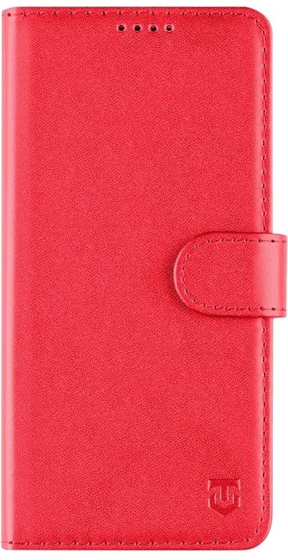 Puzdro na mobil flipové Tactical Field Notes na Xiaomi Redmi Note 14 4G - červené