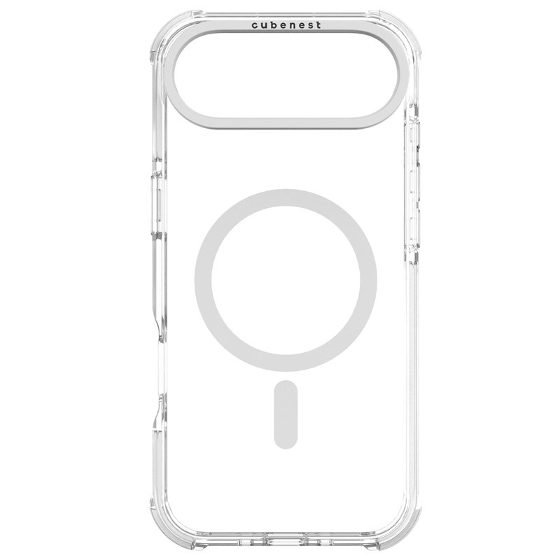Kryt na mobil Cubenest MagPro Strong Guard na Apple iPhone Air biely