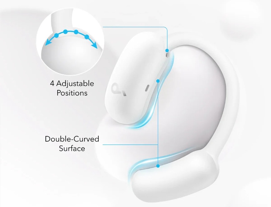 Slúchadlá Anker soundcore AeroFit 2 biela Anker Soundcore AeroFit 2, biela