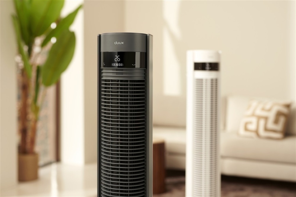 Ventilátor stĺpový Duux DXTF11 Elevate Tower Smart White biely Ventilátor Duux DXTF11 stĺpový detail mriežky