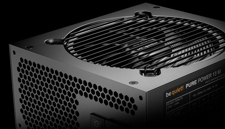 be quiet! PURE POWER 13M vsádza na polopasívne chladenie