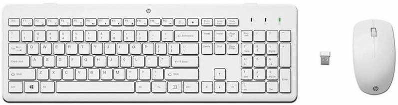 Klávesnica s myšou HP 230, CZ/SK biela Klávesnica s myšou HP 230, CZ/SK biela