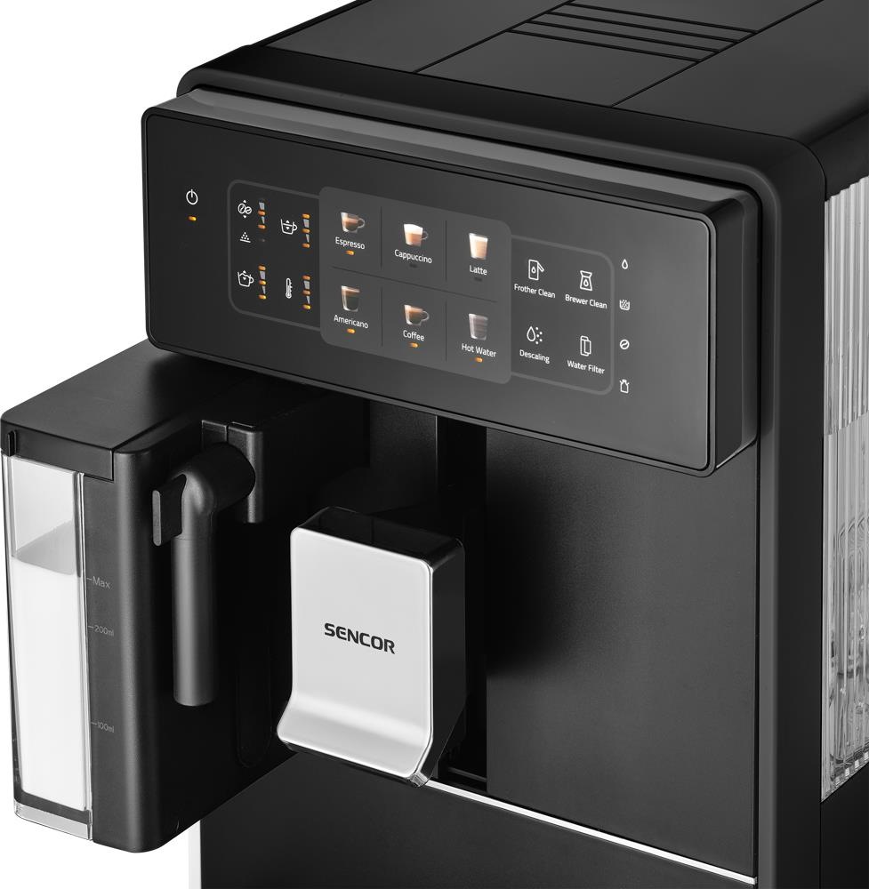 Automatický kávovar Sencor SES 9300BK čierny