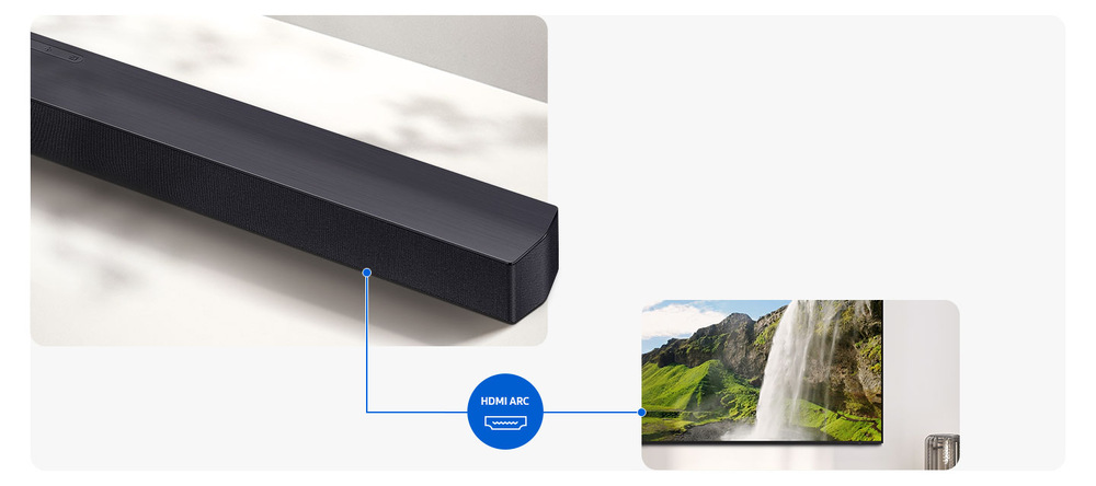 Soundbar Samsung HW-B650F čierny „“