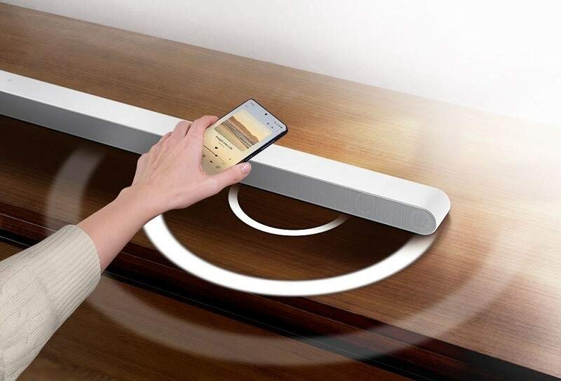 Soundbar Samsung HW-S801D biely