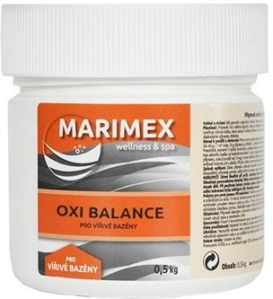 Bazénová bezchlórová chémia Marimex Spa Oxi Balance 0,5 kg prášok
